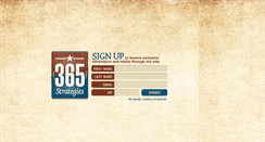 Desktop Screenshot of 365strategies.com